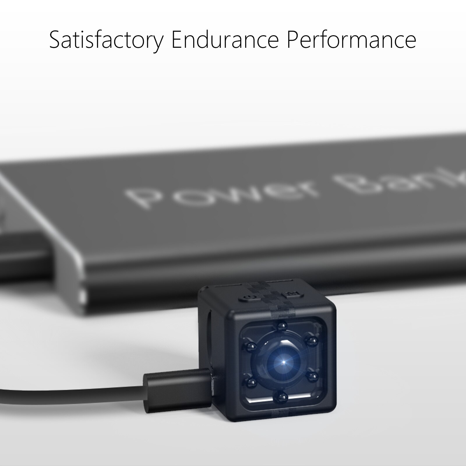 Jakcom  cc2 kompakt kamera super værdi end kamera android dash cam 4k support 8 sag 7 hvidt batteri sort