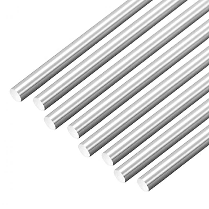 304 Stainless Steel Rod 2MM 3MM 4MM 5MM 6MM 8MM 10MM Linear Shaft Round Ground Bar 125mm 200mm 250mm 330mm 500mm