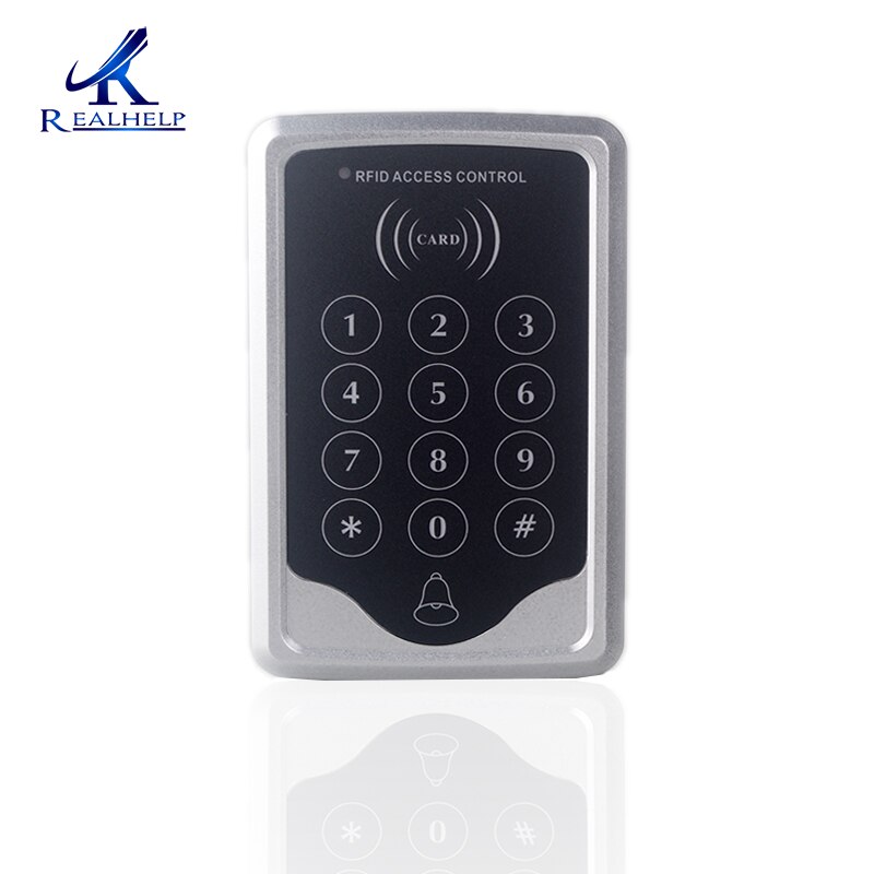 1000 Users Swipe Card Without Keyboard To Access RFID 125KHZ ID Card Reader Electronic Door Lock DC12V Control System Package: F Type