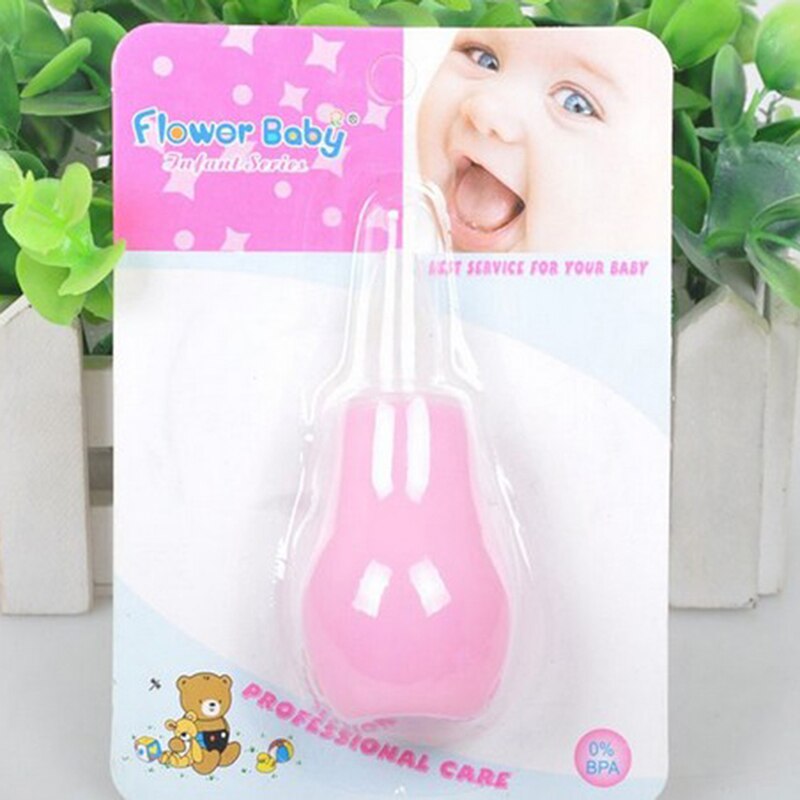 Aspirateur de nez en Silicone pour -né et enfant en bas âge, nettoyeur de nez pour nourrisson, ventouse à pointe douce, produits de soins pour bébé