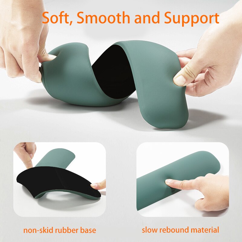 Memory Foam Toetsenbord Muis Polssteun Hand Ondersteuning Set Ergonomische Mousepad Kussen Mat Voor Office Laptop Computer Typen Gaming