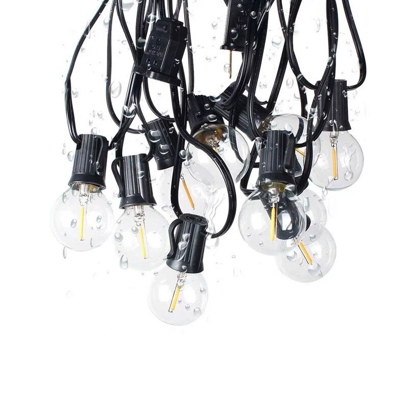 Waterdichte Outdoor 10M10LED & G40 1W Led Lamp Licht Snaar Licht Kan Worden Aangesloten Op Party Tuin Kerst guirlande Cafe