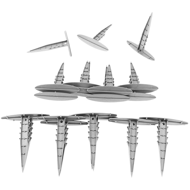 100 pièces extérieur jardin pelouse ongles jardin sol tissu contrôle des ongles tissu tente clou saut château