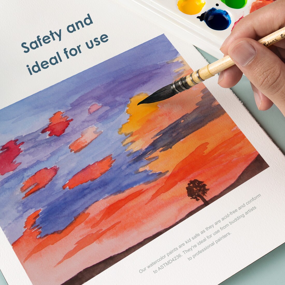 Paul Rubens Buis Aquarel Set 24 Kleuren Aquarellen Verf Voor Studenten Beginner Art Hobbyist