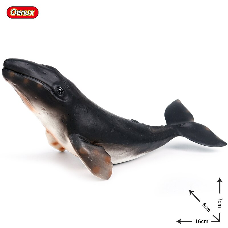 Oenux Zee Leven Onderwater Wereld Walvishaai Krab Schildpad Action Figure Aquarium Ocean Marine Dieren Model Pvc Onderwijs Kinderen Speelgoed