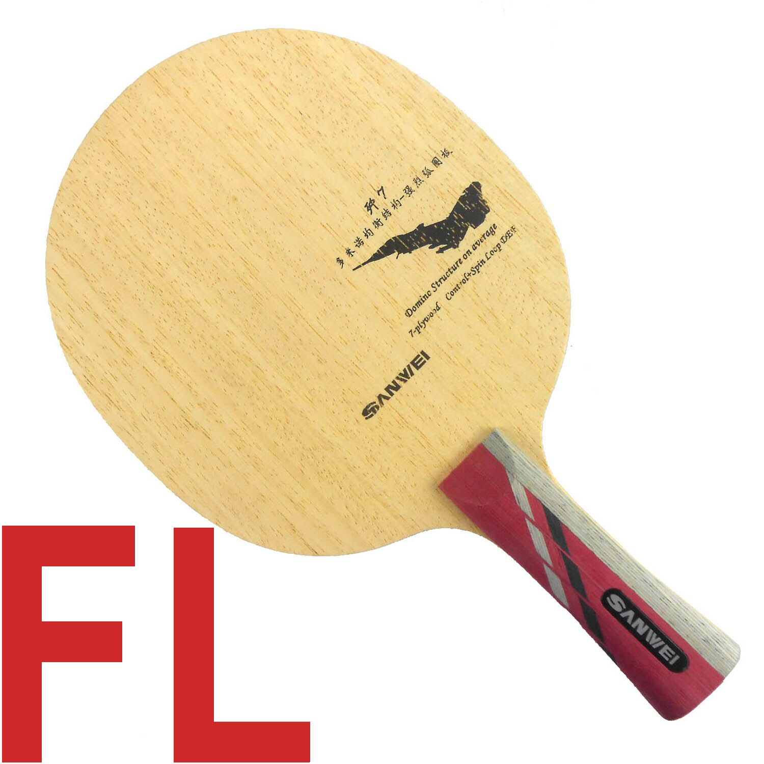 Sanwei j -7 j7 j 7 def tafeltennis pingpongblad: Fl