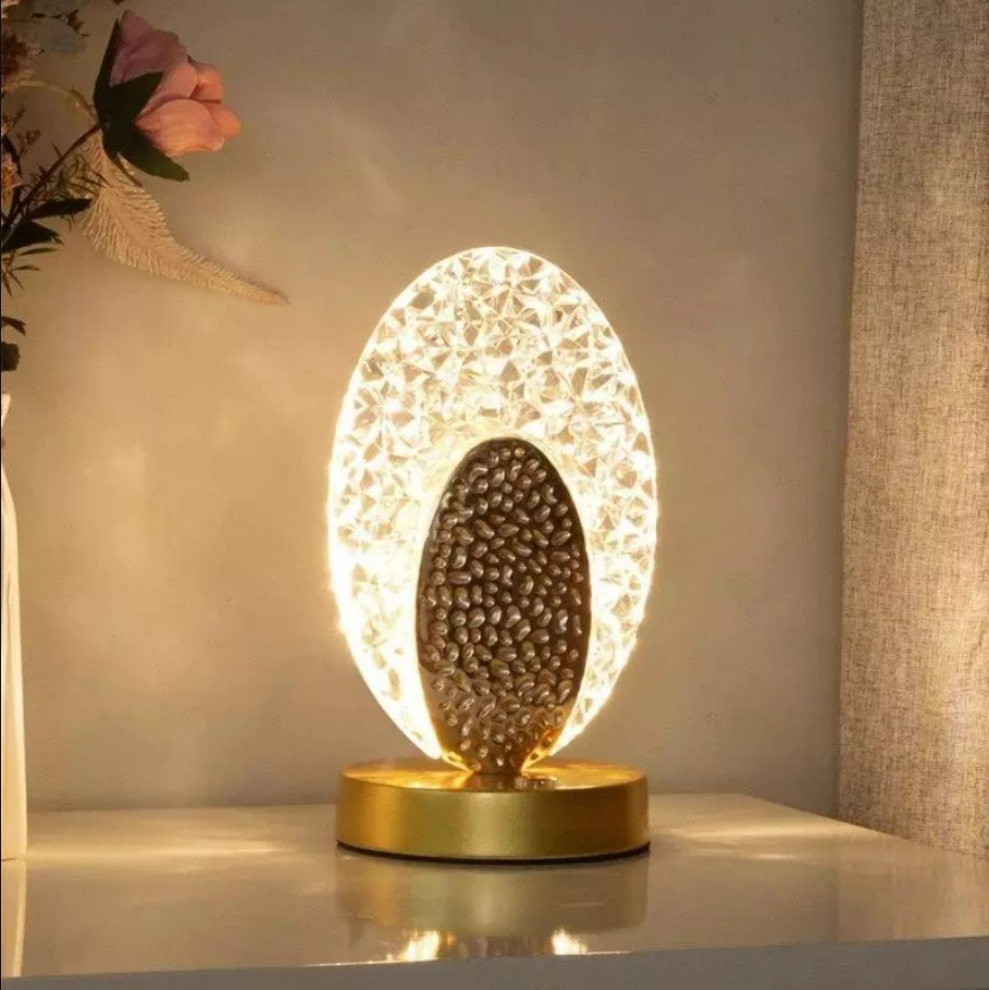 Luz Led recargable, luz ambiental para mesita de noche, lámpara de lectura de libros, luz de ambiente inalámbrica, decoración de cumpleaños para sala de estar: Gris claro