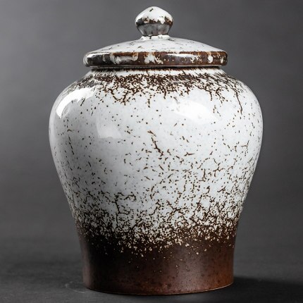 Large Tea Box Ceramic Crafts Tea Tanks Can Canister Collection Storage Container Tea Caddy Teaware Accessories Home Decor: 20