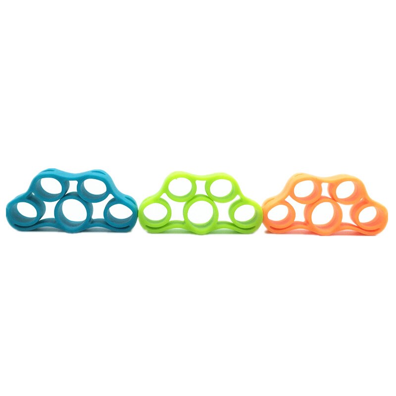 Bandas de resistencia para dedos, pinza de mano, estirador de entrenamiento de muñeca antebrazo, expansor de ejercicio de tirar anillos, equipo de Fitness, 1 ud.