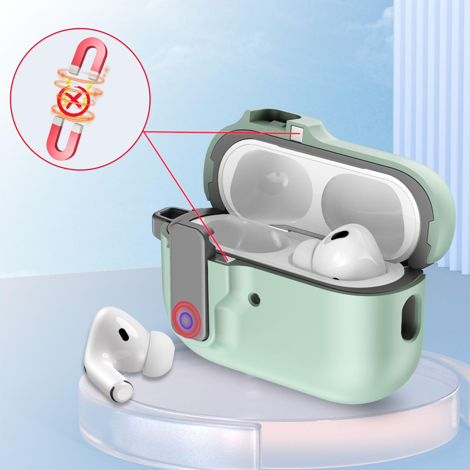 Fodral för airpods 4 mjukt tpu hörlursfodral tillbehör stötsäkert skydd trådlösa öronsnäckor heltäckande skyddande fodral för airpods pro 2