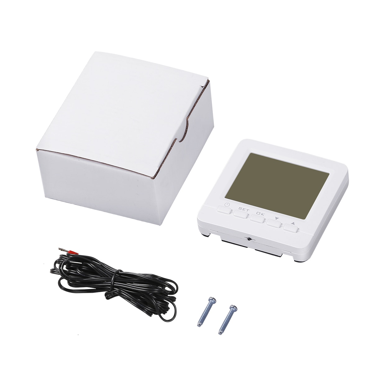 FLOUREON WiFi Elektrische Boden Heizung Thermostat Programmierbare Temperatur Regler Thermostate Arbeitet Mit Alexa Google Hause