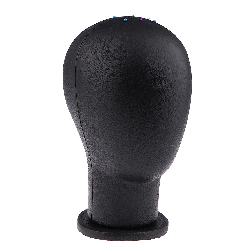 100% PU Leather Wig Head Easy To Install Wig Head with Mount Hole For Wig Diaplay,Making,Styling