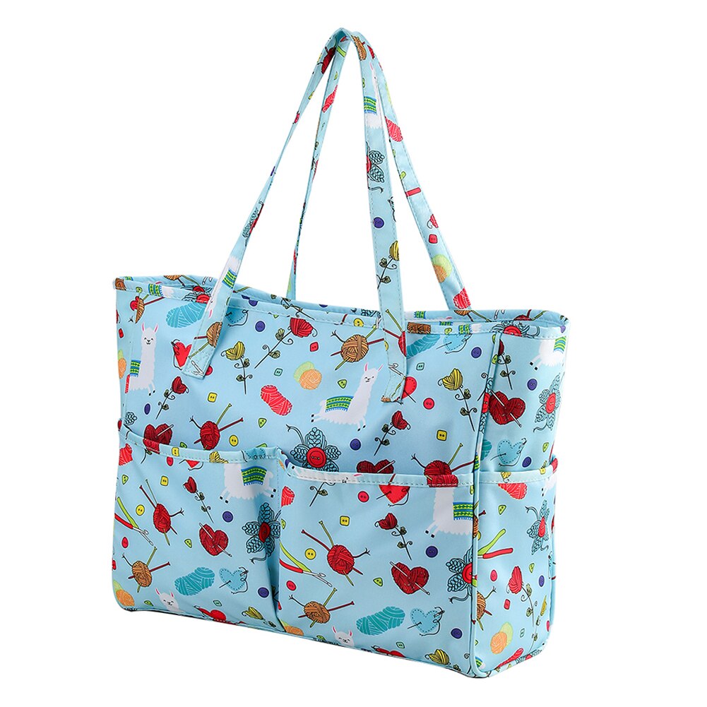 Sac de rangement en laine, sac à tricoter Durable, sacs de rangement portables pour aiguilles à coudre, sac de rangement pour tricoter: E027