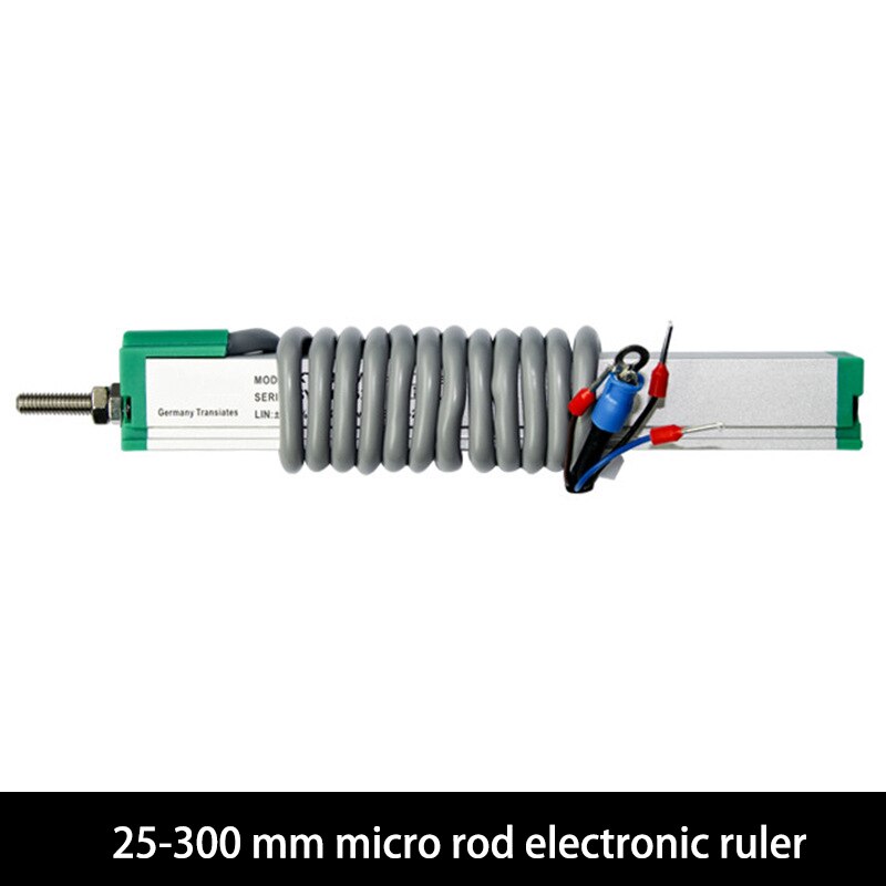 Miniatur linear Verschiebung Sensor Skala 25-300mm Druckguss Maschine Elektronische Herrscher Spritzguss Maschine Drehmaschine Werkzeuge