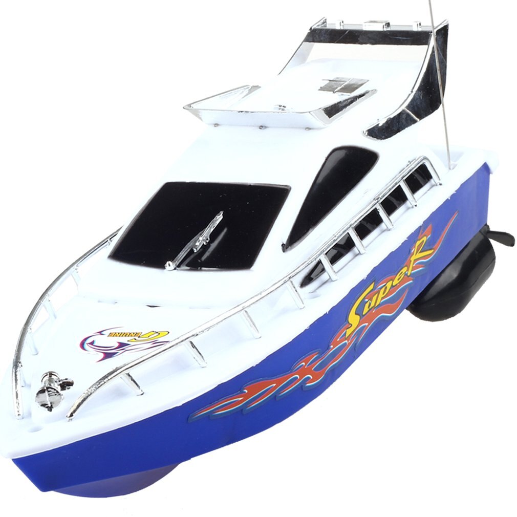 Rc Speedboot Super Mini Elektrische Afstandsbediening Hoge Snelheid Boot 4-CH Rc Boot Spel Speelgoed Kinderen Speelgoed