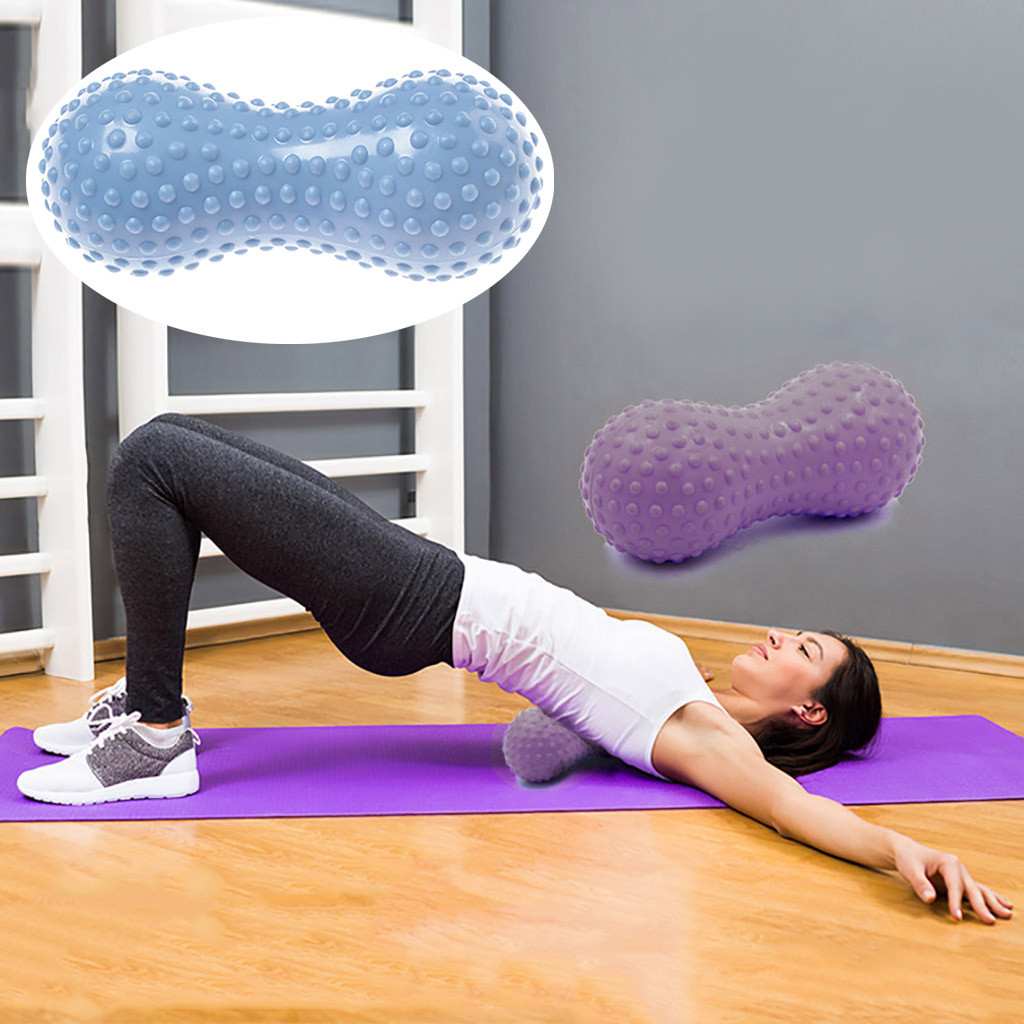 Yoga Blok Pilates Foam Roller Multifunctionele Pinda Vorm Massage Roller Spier Tissue voor Fitness Gym Yoga Pilates Sport