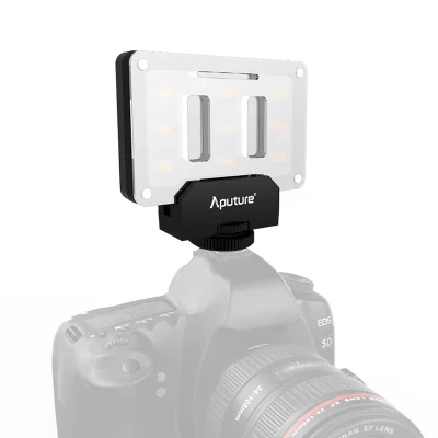 Aputure AL-M9 Tasche Mini LED Video Licht auf Kamera Video Licht für Nikon Canon DSLR Kameras