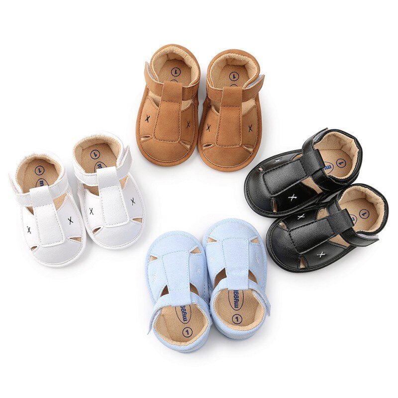 Sandalen Baby Schoenen Pasgeboren Zomer Ademend Zachte Katoenen Baby Meisje Sandalen Sport Casual Baby Boy Sandalen Strand Schoenen