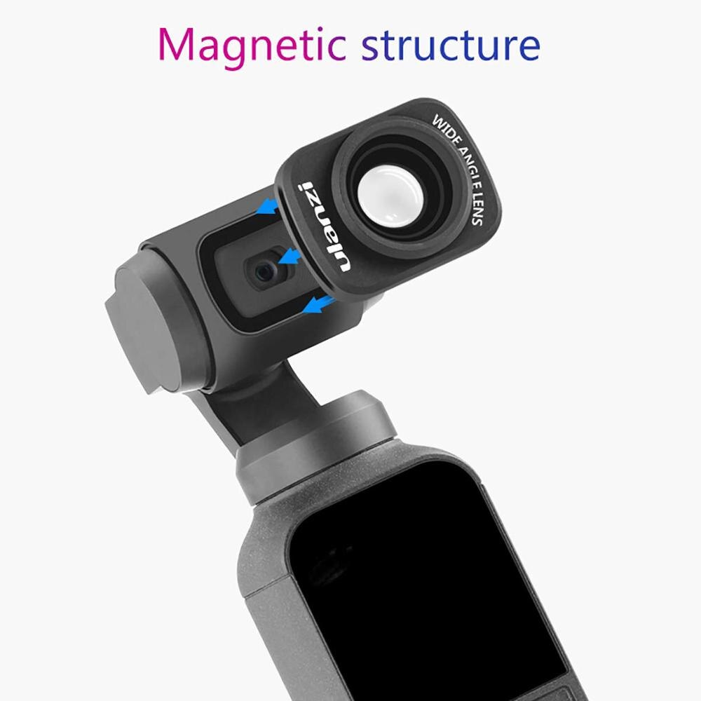 Wide Angle Lens Magnetic Structure for OSMO Pocket Camera Handheld Gimbal Stabilizer Accessories