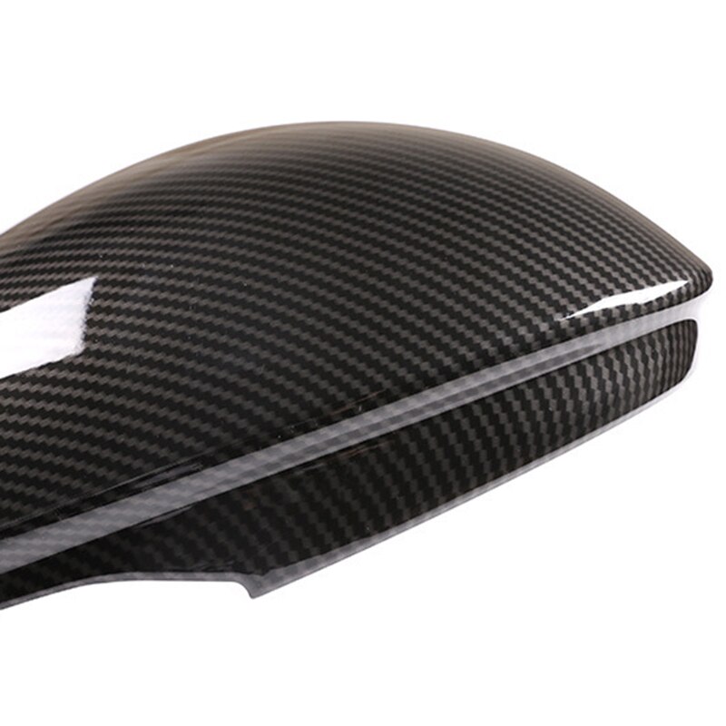 Bil bakspeil dekorasjon deksel listverk tilbehør til alfa romeo giulia abs karbonfiber