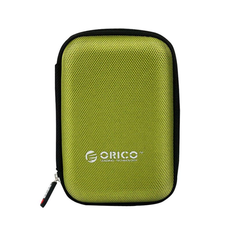 Orico 2 Pcs Phd-25 2.5 Inch Hdd Bescherming Bag Box Voor Externe Harde Schijf Opslag Bescherming Case Voor Hdd Ssd - Green & Red