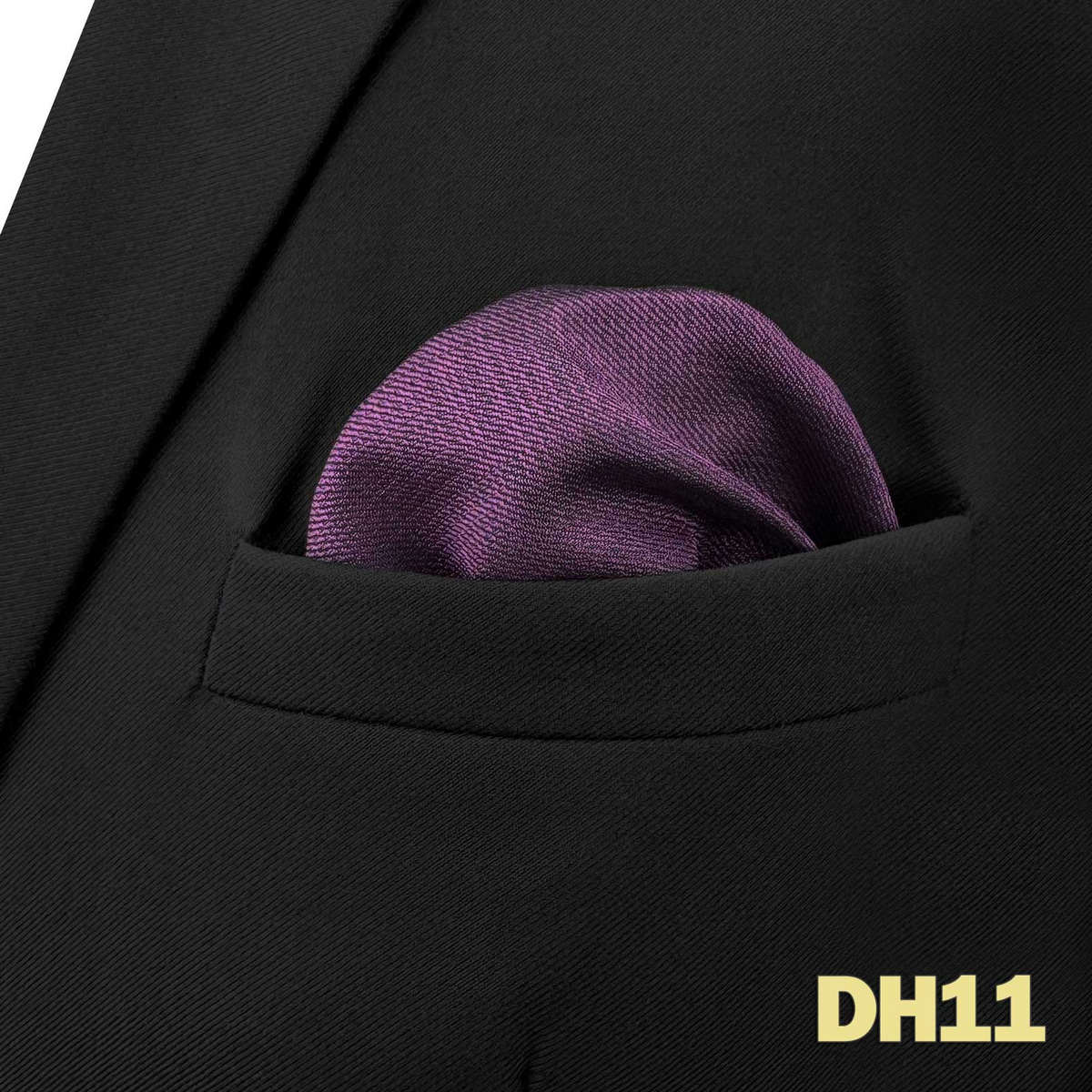 Colorido sólido azul masculino bolso quadrado casamento seda verde moda lenço festa hanky dropshipping presente: Luz Roxa