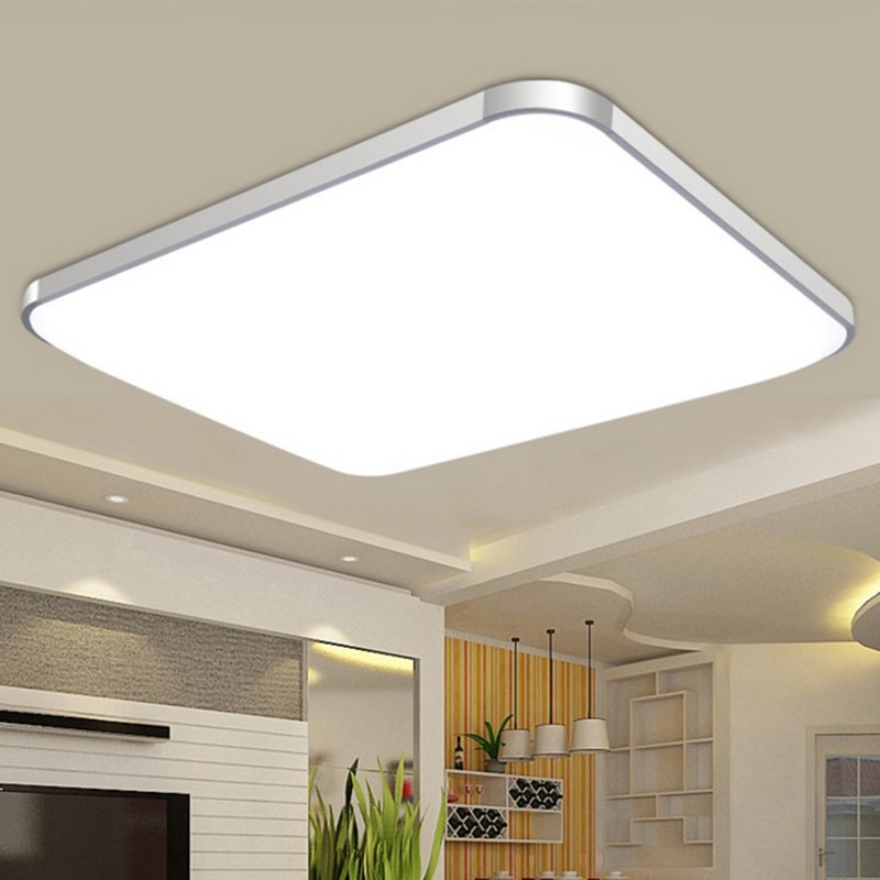 Led Plafond Down Light Lamp 24W Vierkante Energiebesparende Voor Slaapkamer Woonkamer Opbouw Led Plafond Verlichting