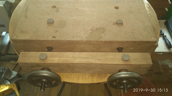 Volante de mano de hierro fundido de 5 &quot;para carpintería, accesorios de banco de trabajo, mesa de carpintería, tornillo de banco Moxon