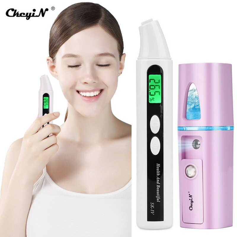 Hautfeuchtigkeits-Analyzer Mit LCD - Messgerät Für Hautpflege