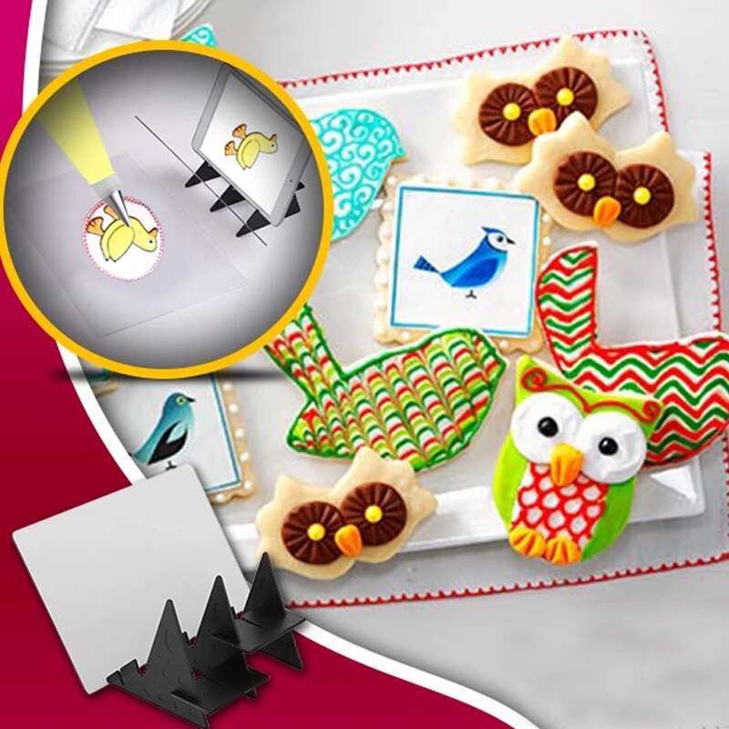 DIY Trace 'n Draw Optical Dessert Projector Copy Board Projector Painting Tracing Board For Kids Cake pattern depiction