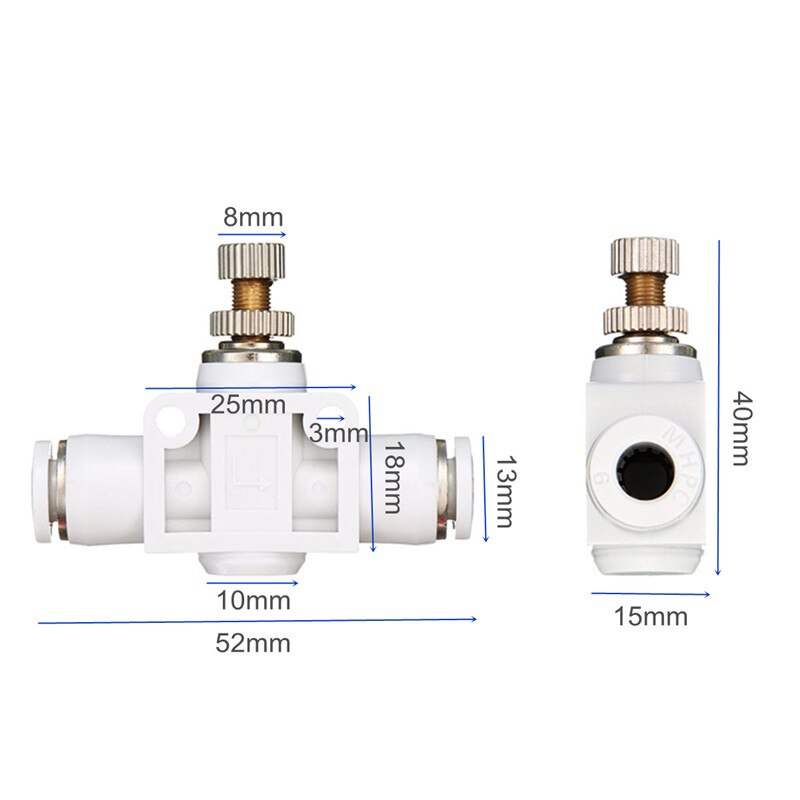 Aquarium Fish Tank CO2 Generator Regulator Valve Plant Diffuser Regulator CO2 Equipment Accessories Aquatic Pet Supplies White