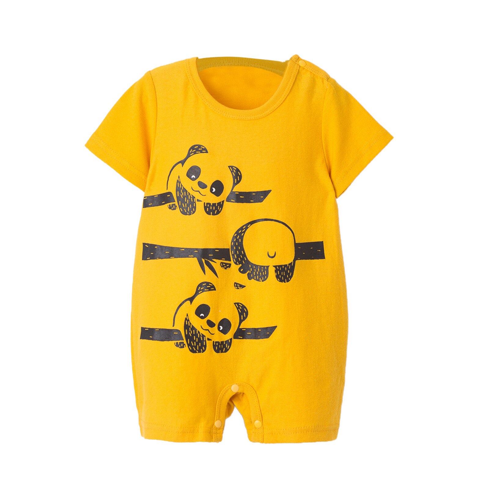 0-24M Zomer Baby Kleding Jumpsuits Baby Baby Jongens Meisjes Korte Mouwen Dier Romper Jumpsuit Kleding Baby Kleding set