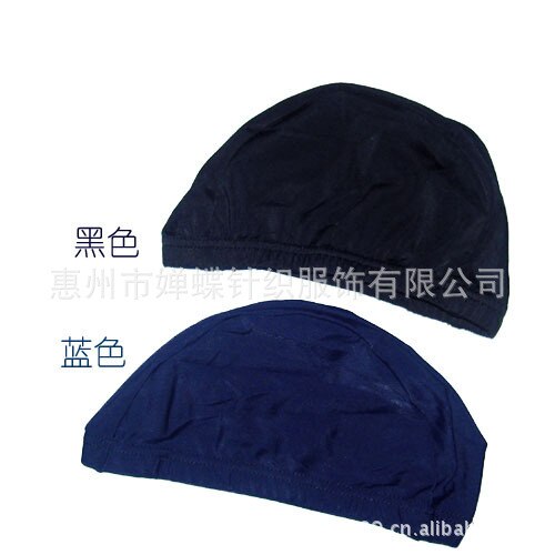 Badmuts pure kleur badmuts luxe stoffen badmuts heren en dames badmuts kinderbadmuts 01 individuele verpakkingen