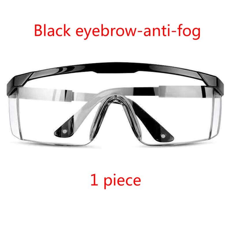 Trasparente Occhiali Di Sicurezza di Lavoro Occhiali di Protezione Anti-inquinamento Luce Occhiali Vento di Polvere E Anti-nebbia Occhiali: 04