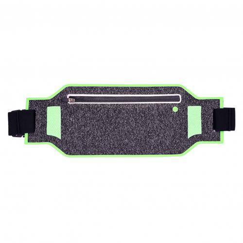 Outdoor Waterproof Running Waist Bag Ultra-Thin Pouch Cycling Hiking Phone Sack: Green