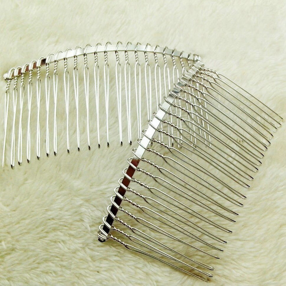 Velo de novia de tul blanco de dos niveles de borde de corte de superior 75 cm de longitud yashmac tul velos de boda con gasa de Peine mariage velo de novia