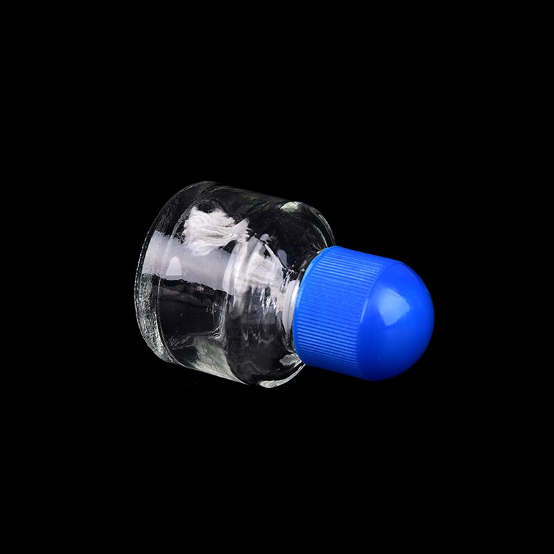 Durable Alcohol Burner Burning Lamp Clear Glass Lab Equipment Heating 25ml