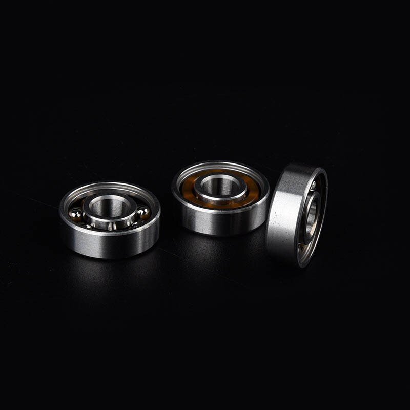 10Pcs Ceramic Center Bearing Fidget Hand Spinner Toy Bearing Steel High Speed Ball Bearings Profession 608 Hybrid Durable