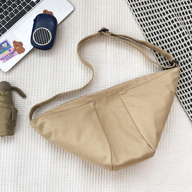 lässig Große Kapazität Leinwand Umhängetasche für Frauen Umhängetaschen groß Tasche Hobos Bote Tasche Weibliche Handtasche Totes: khaki