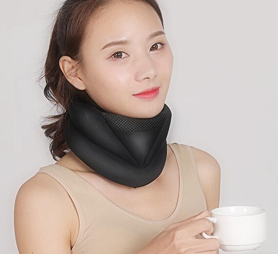 HANRIVER Neck collar home protection of cervical collar fixed spontaneous heat warm neck comfortable orthotics with adults