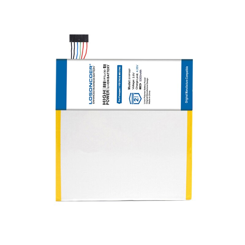 Losoncoer akku  c11 p 1327 5300 mah für asus fonepad 7 fe170cg me170c fe170 k017 k012 memo pad 7 me170cx me170 akku