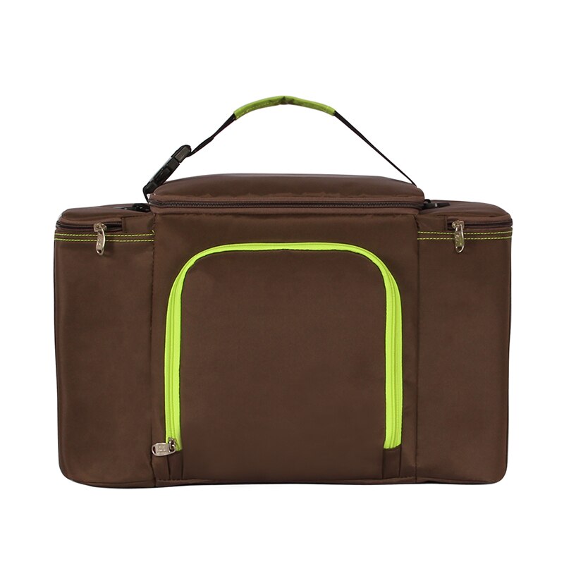 Bolsa térmica de alto rendimiento para nevera de 26L, gran capacidad, caja para almuerzo o pícnic, para aislamiento de comida, bebidas, vino, para vehículo