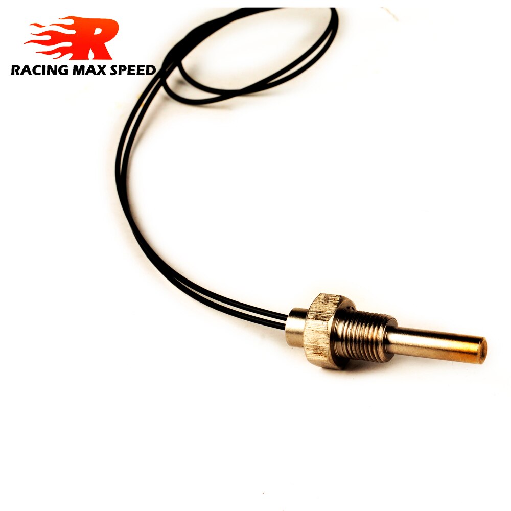 12v dc auto digital Celsius temp Meter red display digital water temperature gauge with 1/8 npt sensor