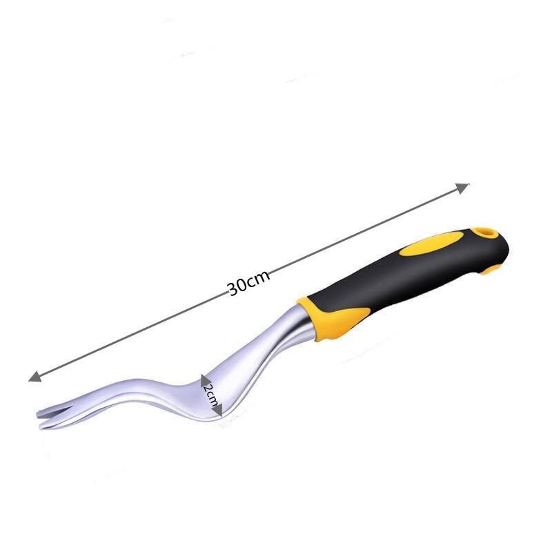 Garden Tool Set Stainless Steel Hand Tool Gardening Kit Include Hand Trowel Transplant Trowel And Cultivator Hand Rake: 4