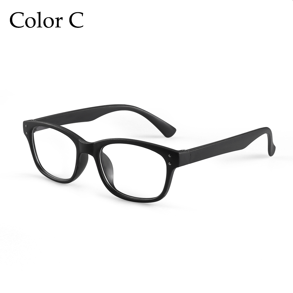 1PC lumière bleue lunettes Anti rayons bleus rayonnement bloquant lunettes hommes femmes ordinateur lunettes Anti-UV UV400 plat miroir lunettes: Color C
