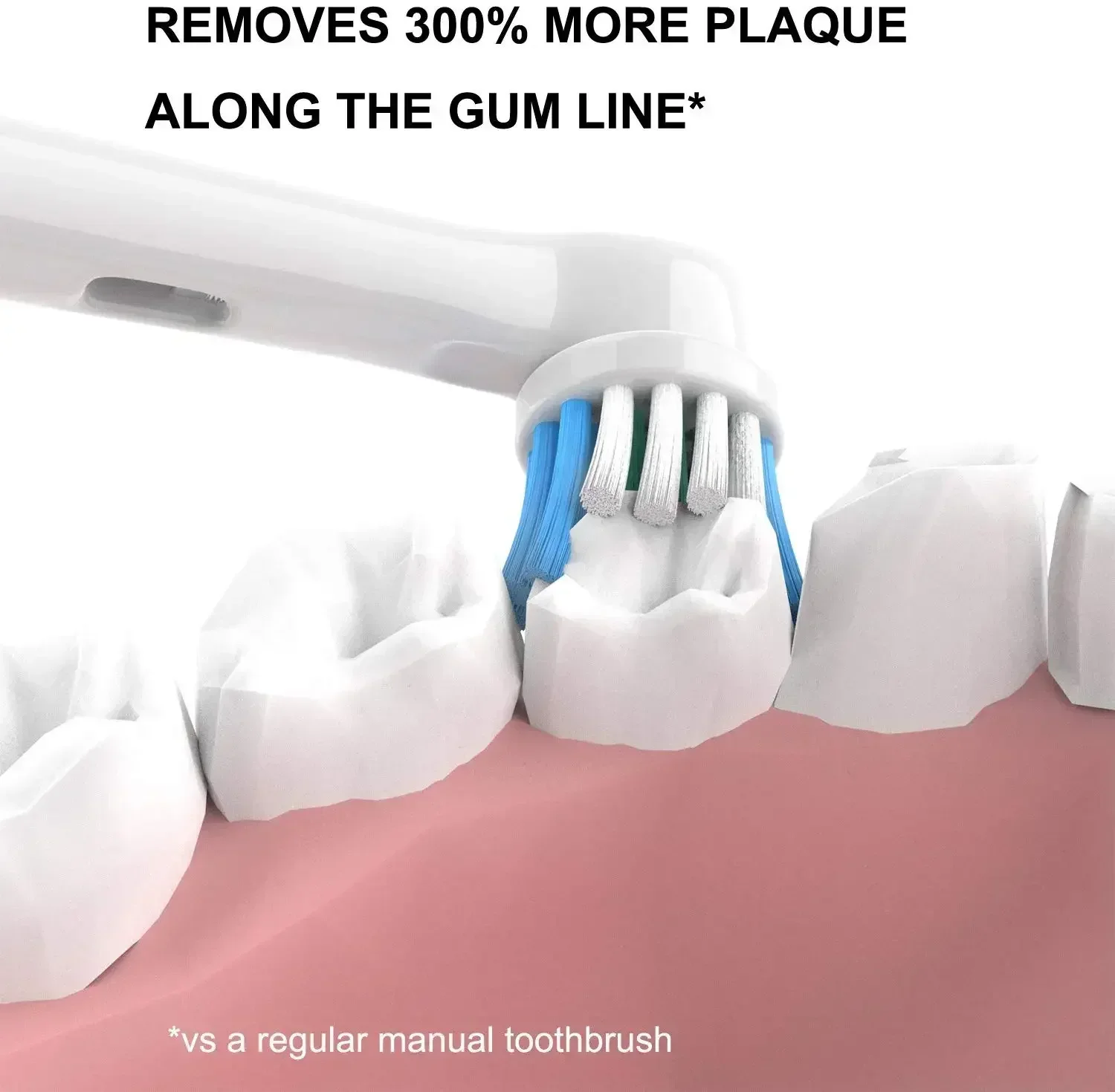 Testine di ricambio per spazzolino elettrico Ricarica per testine per spazzolino Oral B Testina per spazzolino sbiancante all'ingrosso