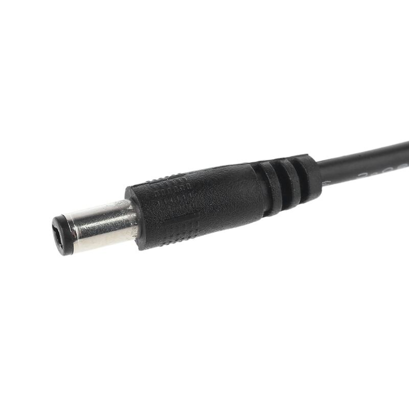 Universal usb 5v til  dc 12v 5.5 x 2.1mm trin op kabel power boost line med led display til router led strip og mere 12v enheder