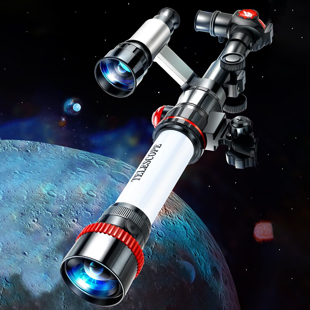 Astronomical Telescope HD Monocular Light Portable HD Moon Space Planet Observation for Children