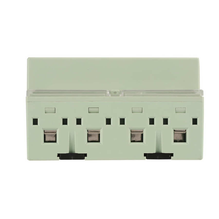 Three Phase Electric Meter on DIN Rail 3x220V/380V Digital Three Phase 4 Wire 7P Electric Meter on DIN Rail Electric Meter KWh