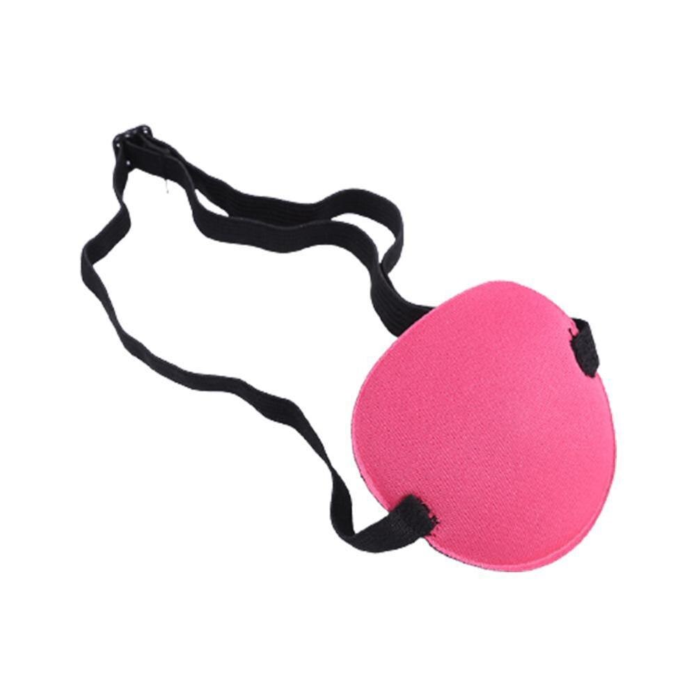 Parche de pirata para ojo, accesorio de disfraz de pirata, Parche de ojo cóncavo, máscara de ojo Groove para de Halloween, cinco colores: D